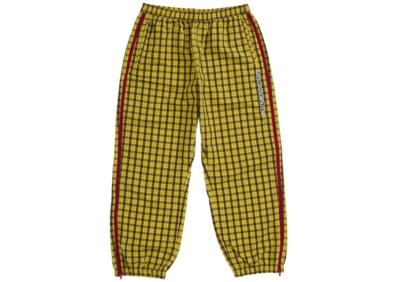 【M】 Supreme Plaid Warm Up Pant Supreme Plaid Warm Up Pant (FW25) - $158