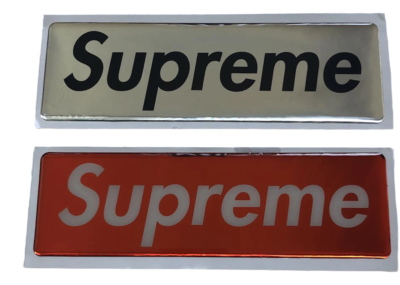 Supreme Plastic Box Logo Sticker Set US