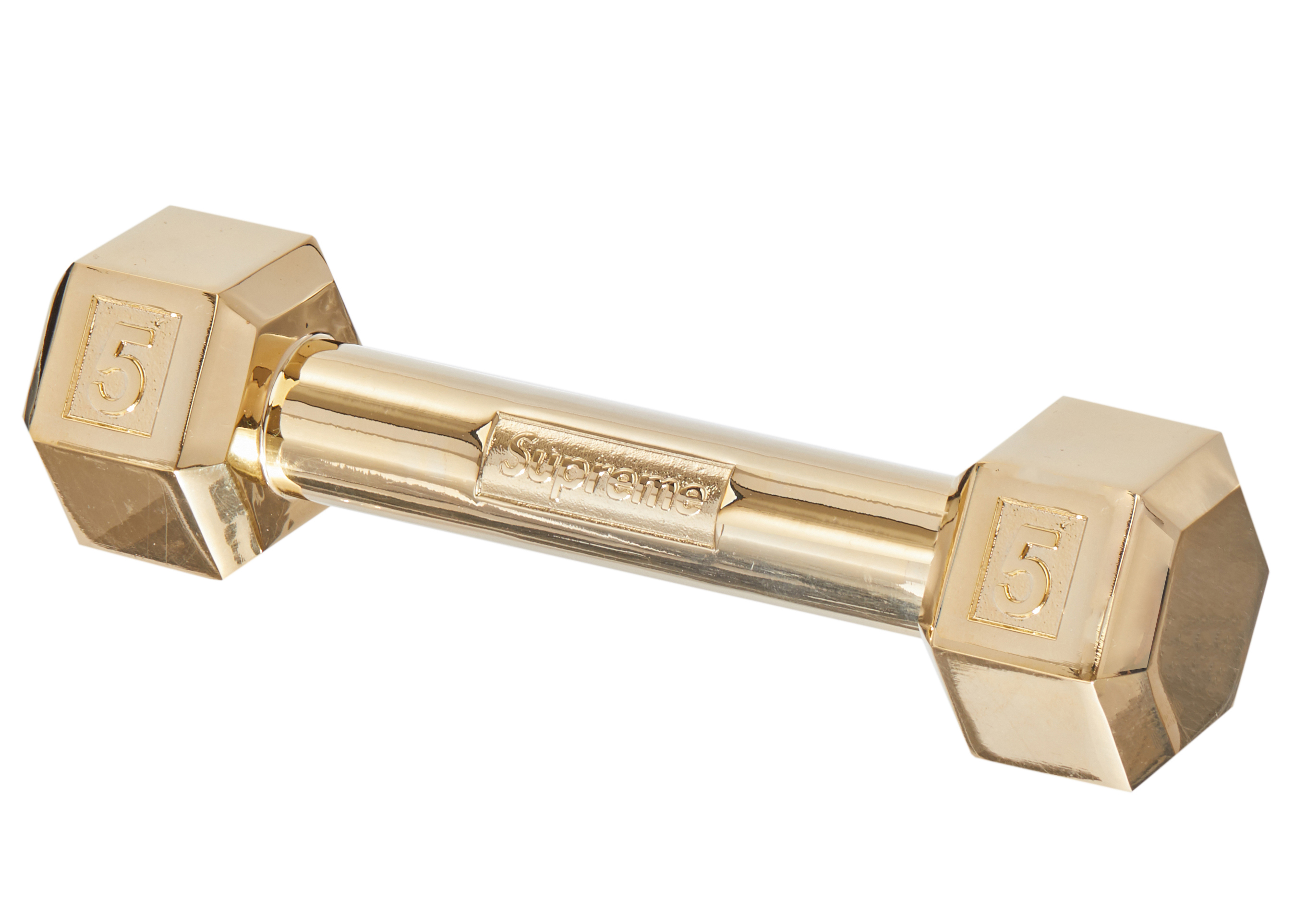 Plated Dumbbell Gold Plated | hartwellspremium.com