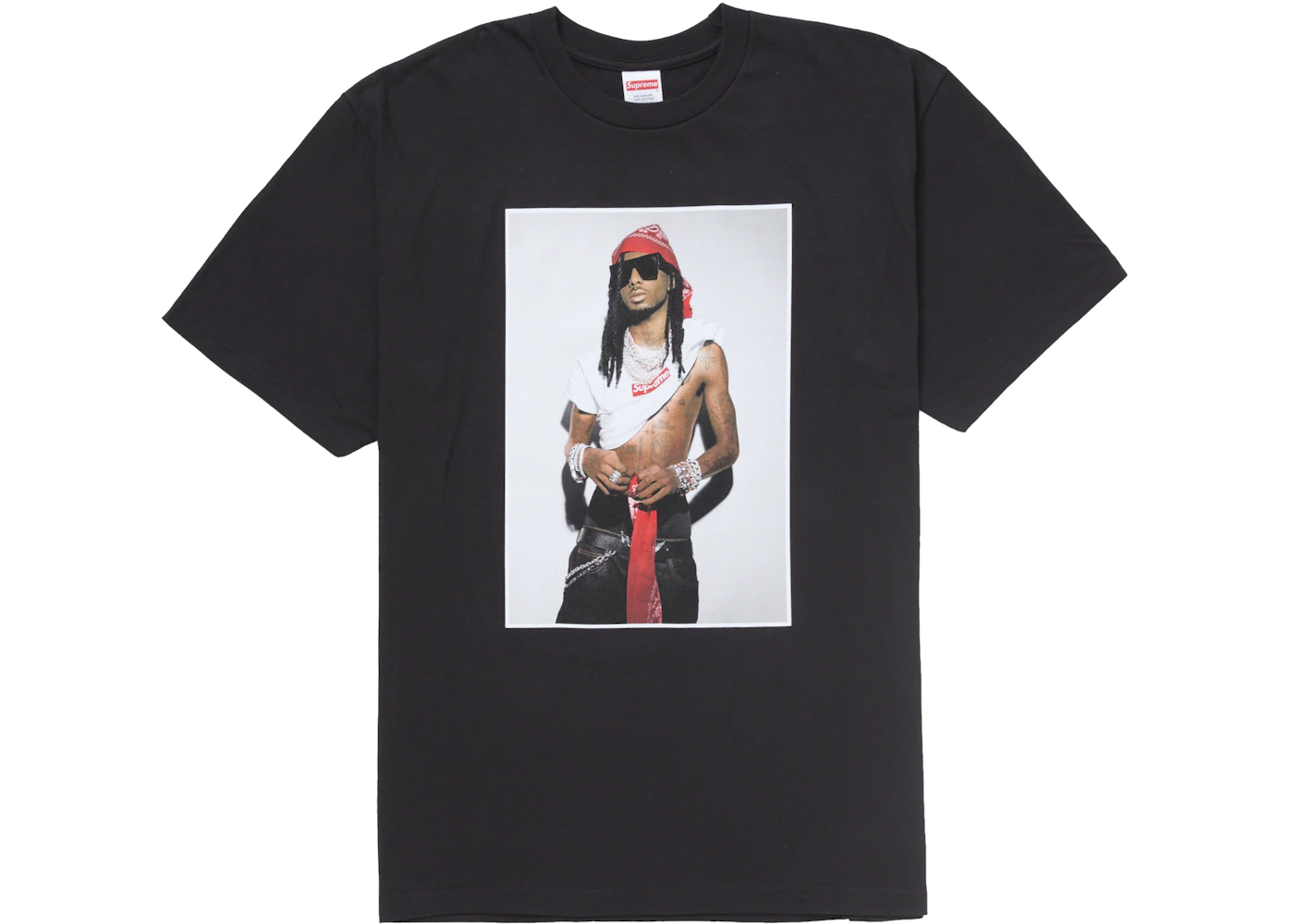Supreme Playboi Carti Tee Black