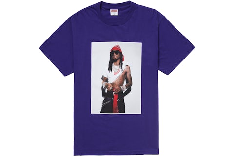 Supreme Playboi Carti Tee Purple Men's FW25 US - Main Image