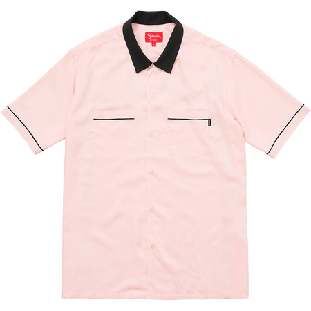 Mycomshopsupreme playboy bowling shirt pink
