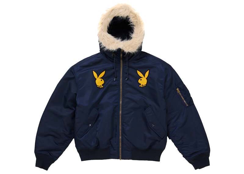 Supreme®/Playboy® Hooded MA-1 Supreme-Playboy-Hooded-MA-1-