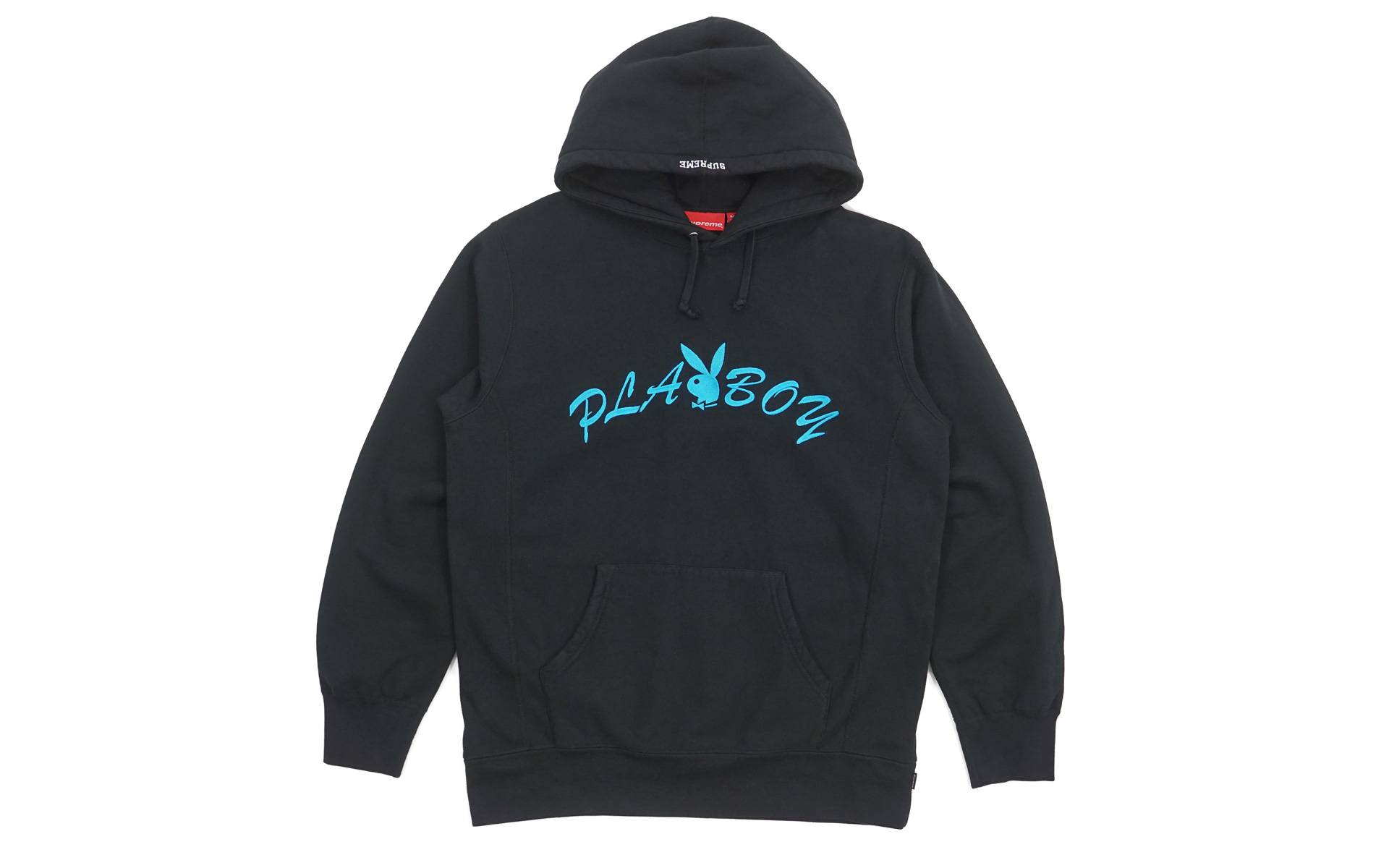 Supreme Playboy Hooded Sweatshirt (SS17) Black