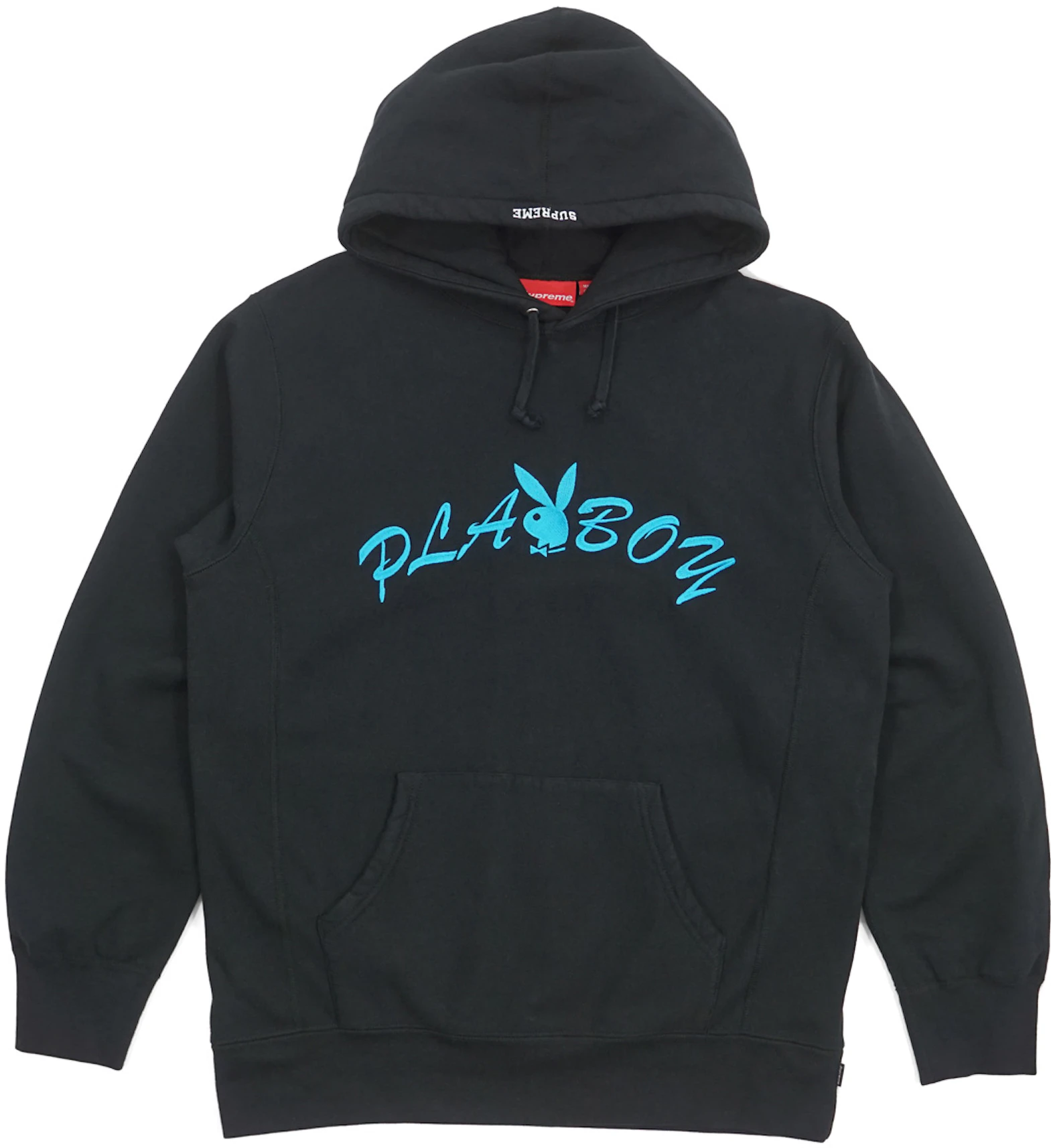 Supreme Playboy Hooded Sweatshirt (SS17) Black - SS17 - ES