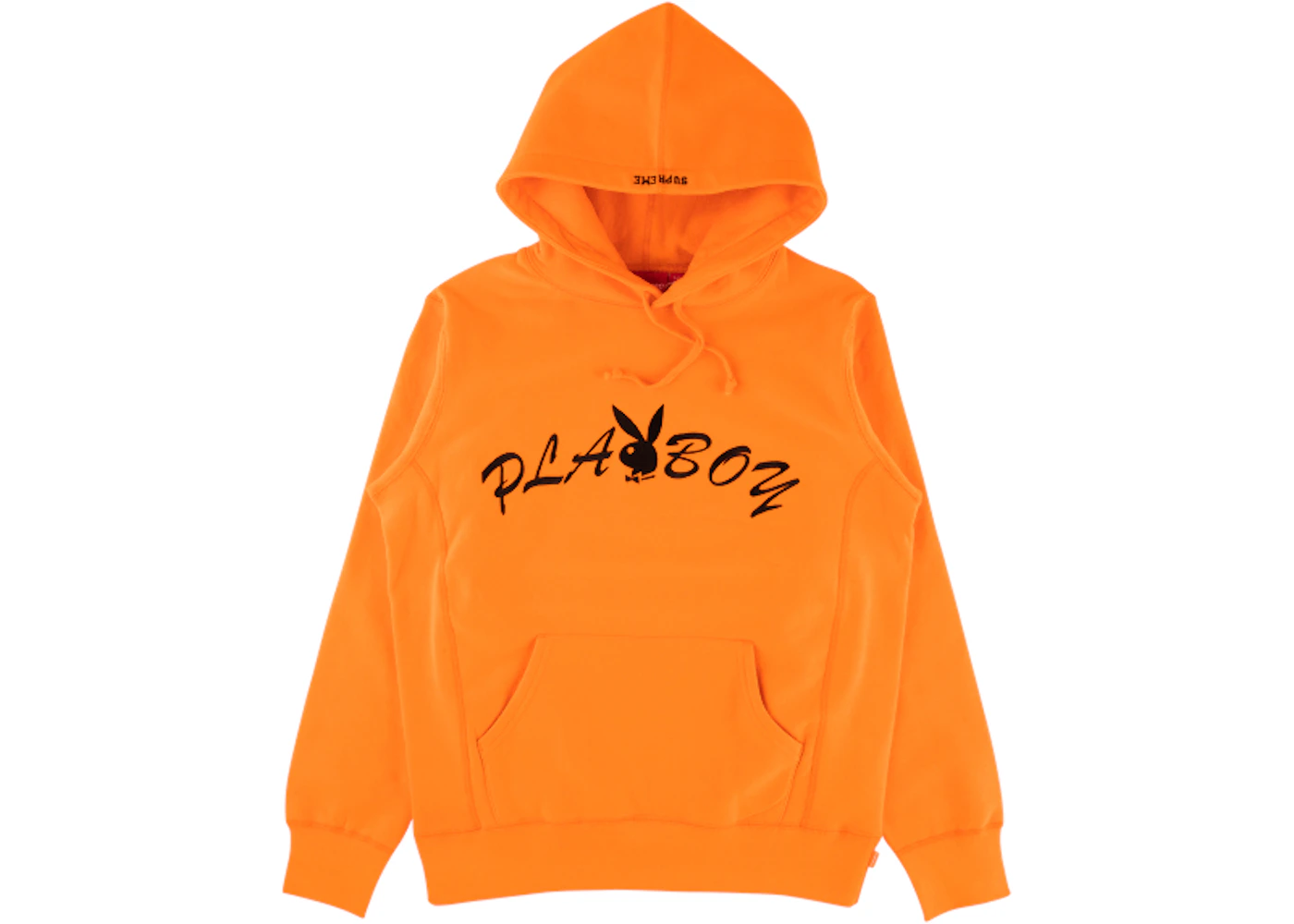 Supreme Playboy Hooded Sweatshirt (SS17) Orange Men's - SS17 - US Supreme Playboy Hooded Sweatshirt (SS17) Orange Men's - SS17 - US