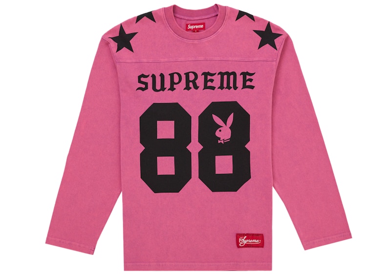 シャツ Supreme x Playboy L/S Football Top Supreme Playboy L/S Football Top Pink Men's - SS26 - US