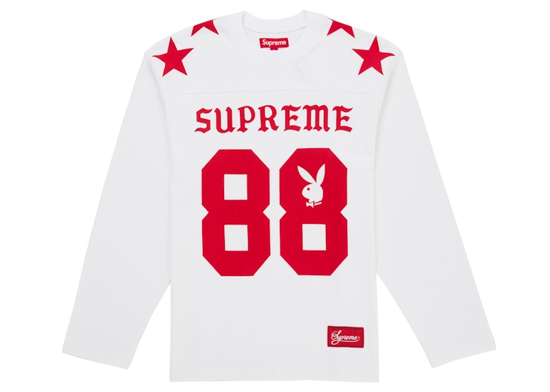 シャツ Supreme x Playboy L/S Football Top Supreme Playboy L/S Football Top White Men's - SS26 - US