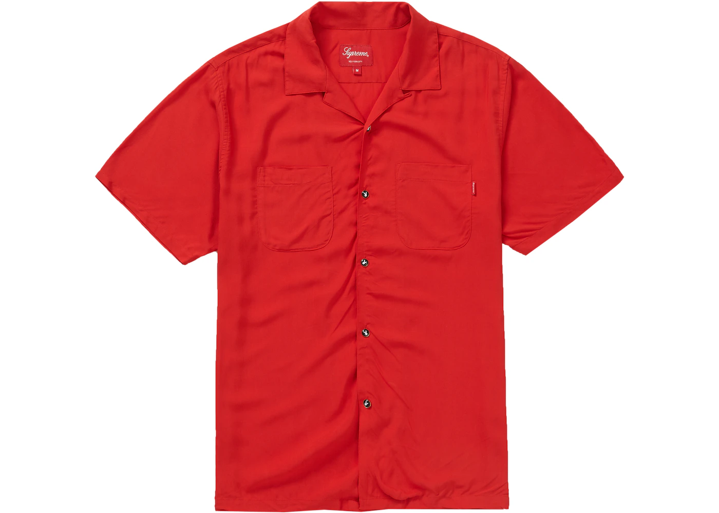 Supreme Playboy Rayon S/S Shirt Red Men's - SS19 - US