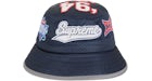 Supreme Playoffs Mesh Crusher Hat Navy