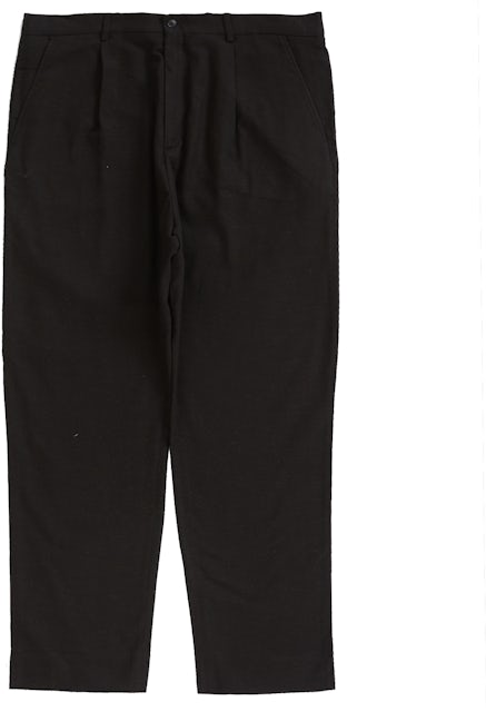 Supreme Pleated Trouser (SS22) BlackSupreme Pleated Trouser (SS22) Black -  OFour