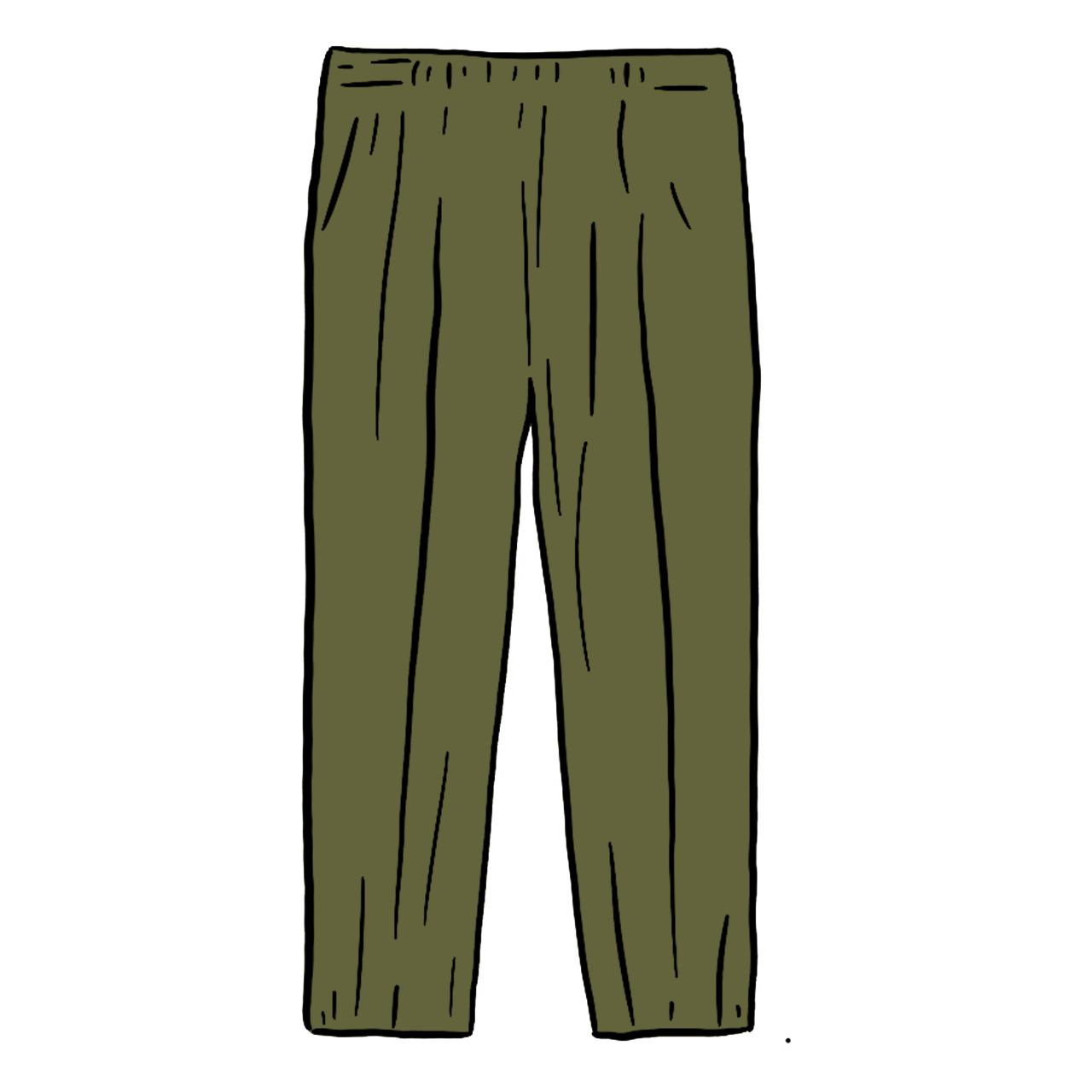 Supreme Pleated Trouser Dark Olive - SS20 - US