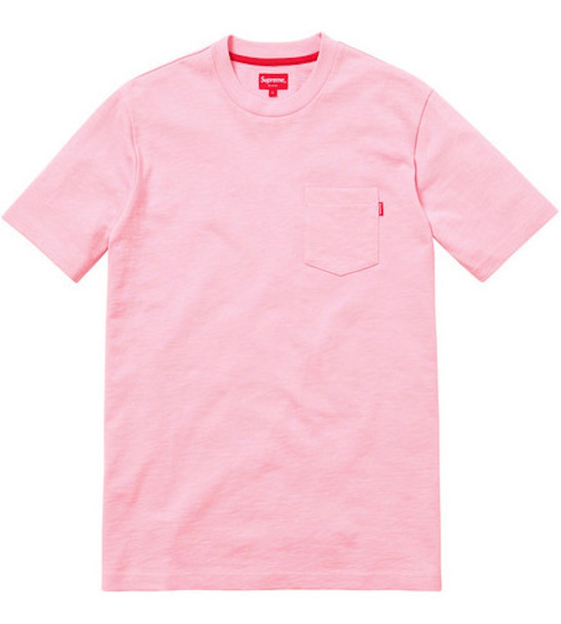 Supreme S/S Pocket Tee (SS21) Light Pink