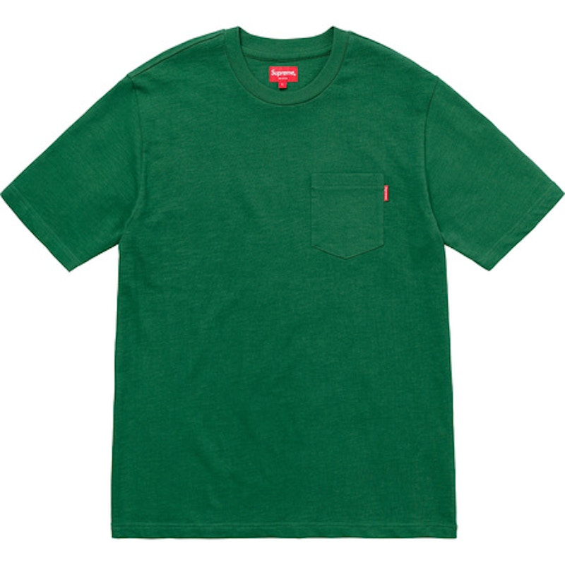 Supreme pocket best sale tee cranberry