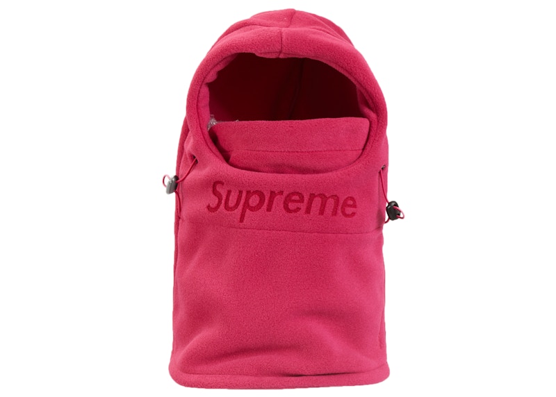 supreme polartec balaclava box logoメンズ - ニット帽/ビーニー