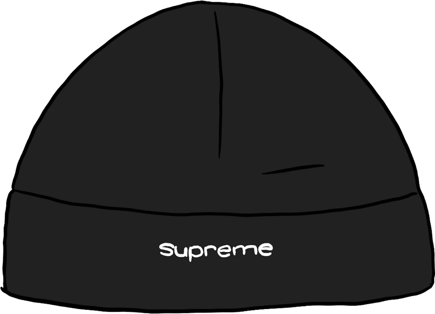Supreme Polartec Beanie Black - FW20 - GB