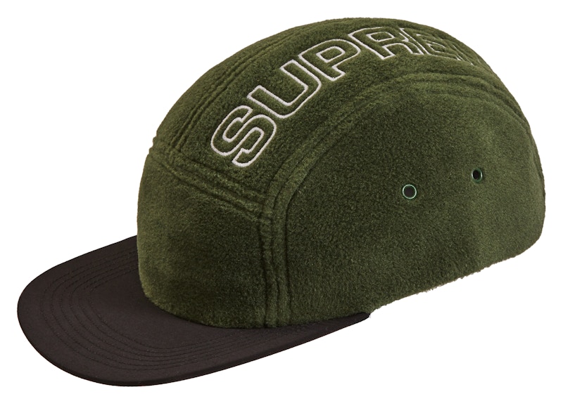 Pre-owned Supreme Polartec Camp Cap In Dark Green