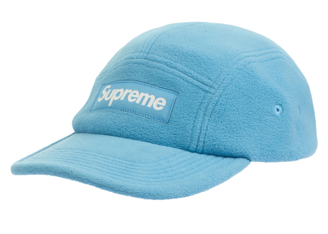 Pre-owned Supreme Polartec Camp Cap Dusty Teal