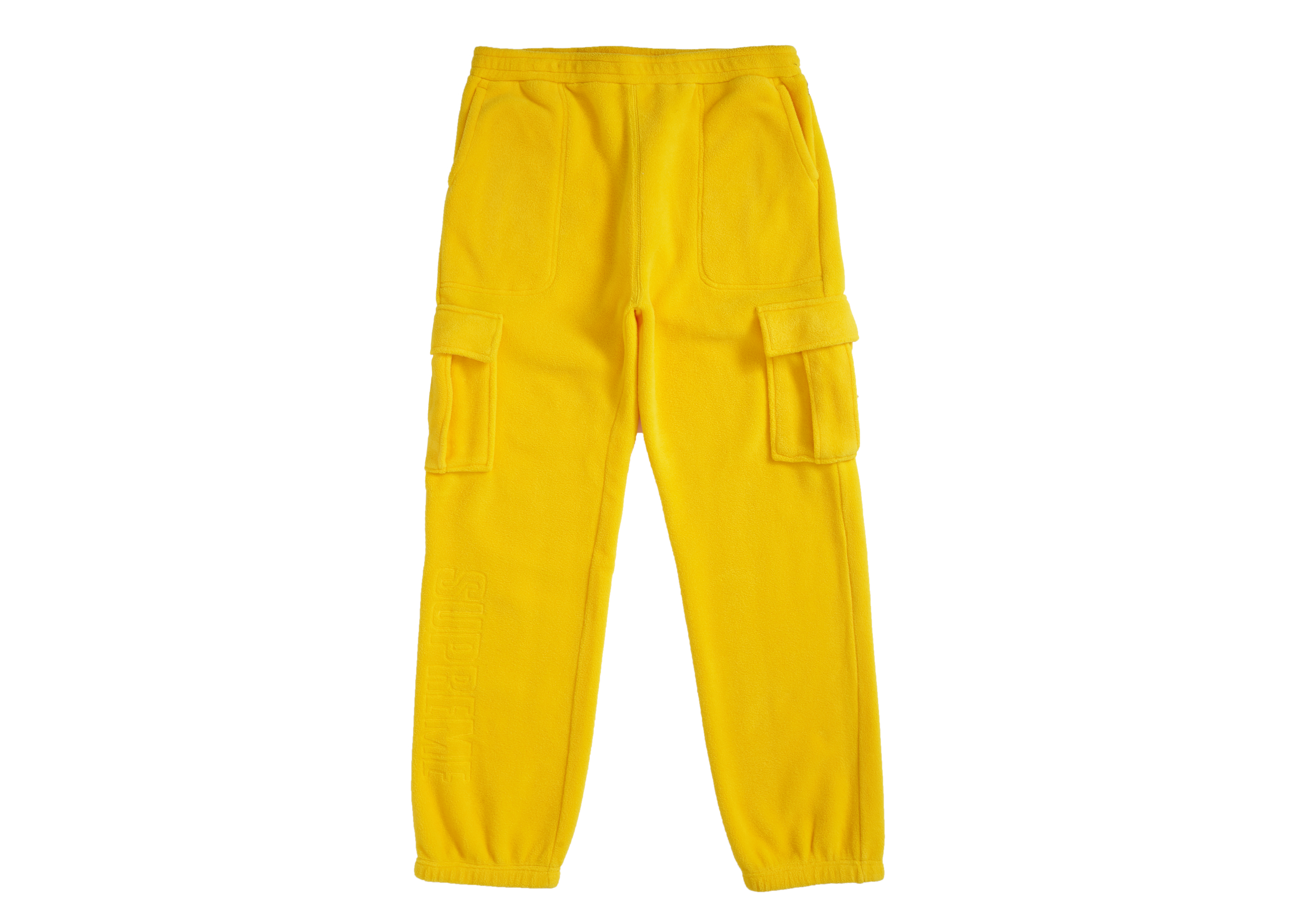 Supreme Polartec Cargo Pant Yellow Men's - FW18 - US