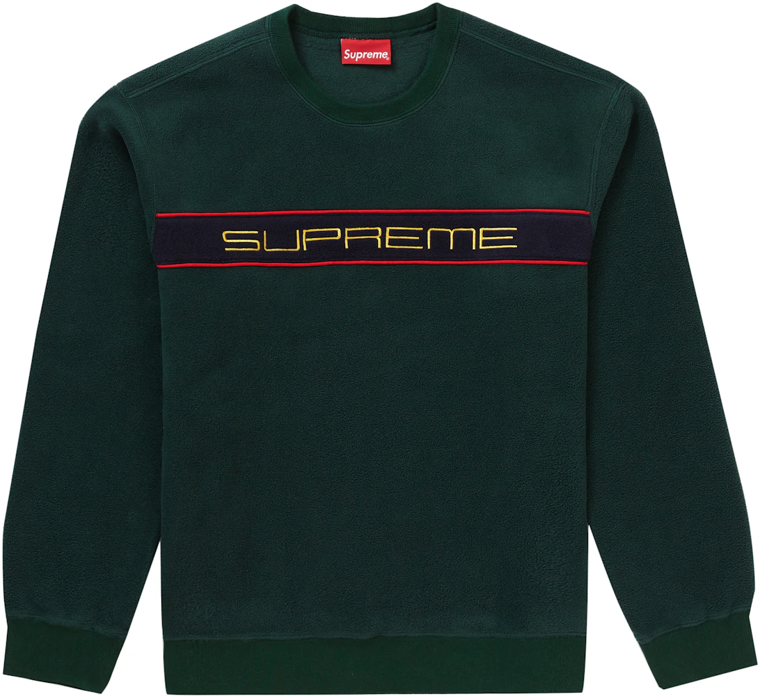 supreme crewneck olive green｜TikTok Search