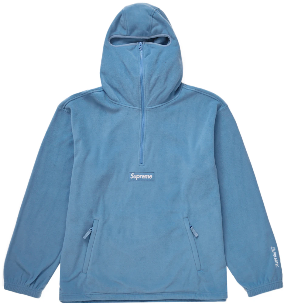 død Antagelse Thorny Supreme Polartec Facemask Half Zip Pullover Dusty Teal - FW22 Men's - US
