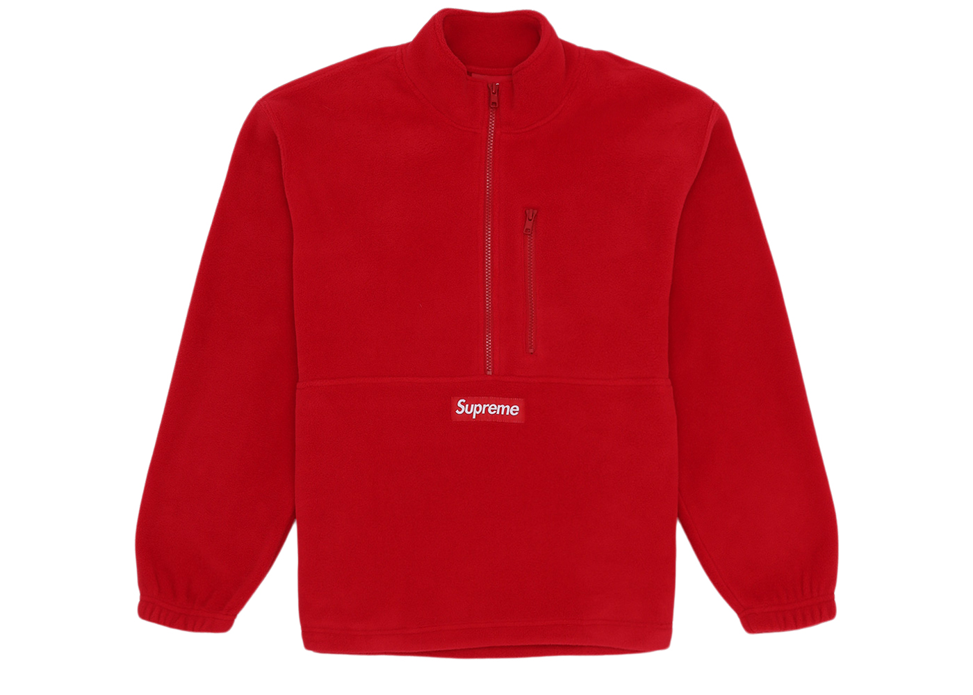 Supreme Polartec Half Zip Pullover (FW20) Red メンズ - FW20 - JP
