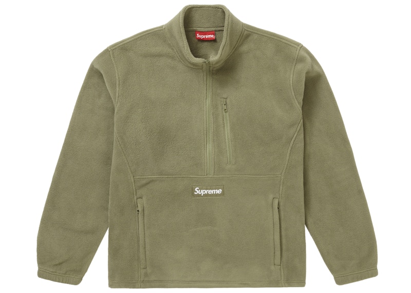 21AW Supreme Polartec Half Zip Pullover | hartwellspremium.com