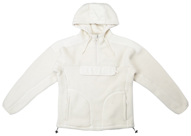 Supreme polartec hooded small Natural-