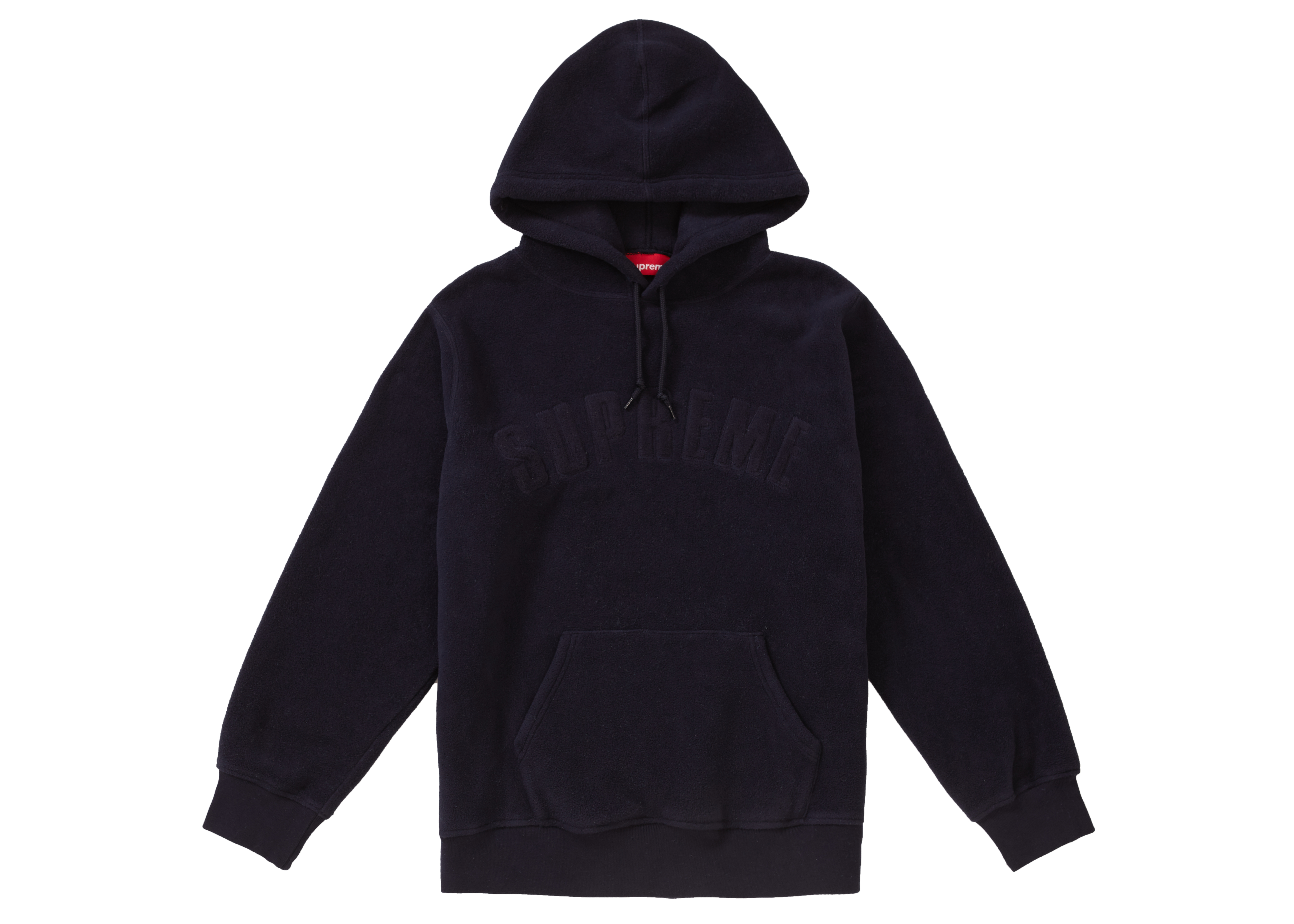 Supreme Polartec Hooded Sweatshirt (FW18) Black Men's - FW18 - US
