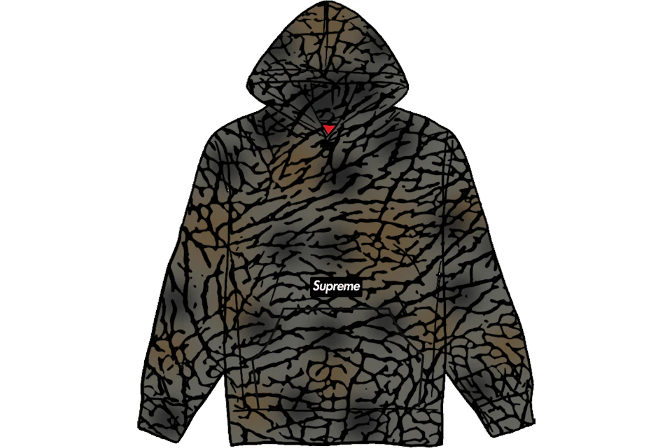 Supreme Polartec Hooded Sweatshirt (FW20) Olive Treebark Camo
