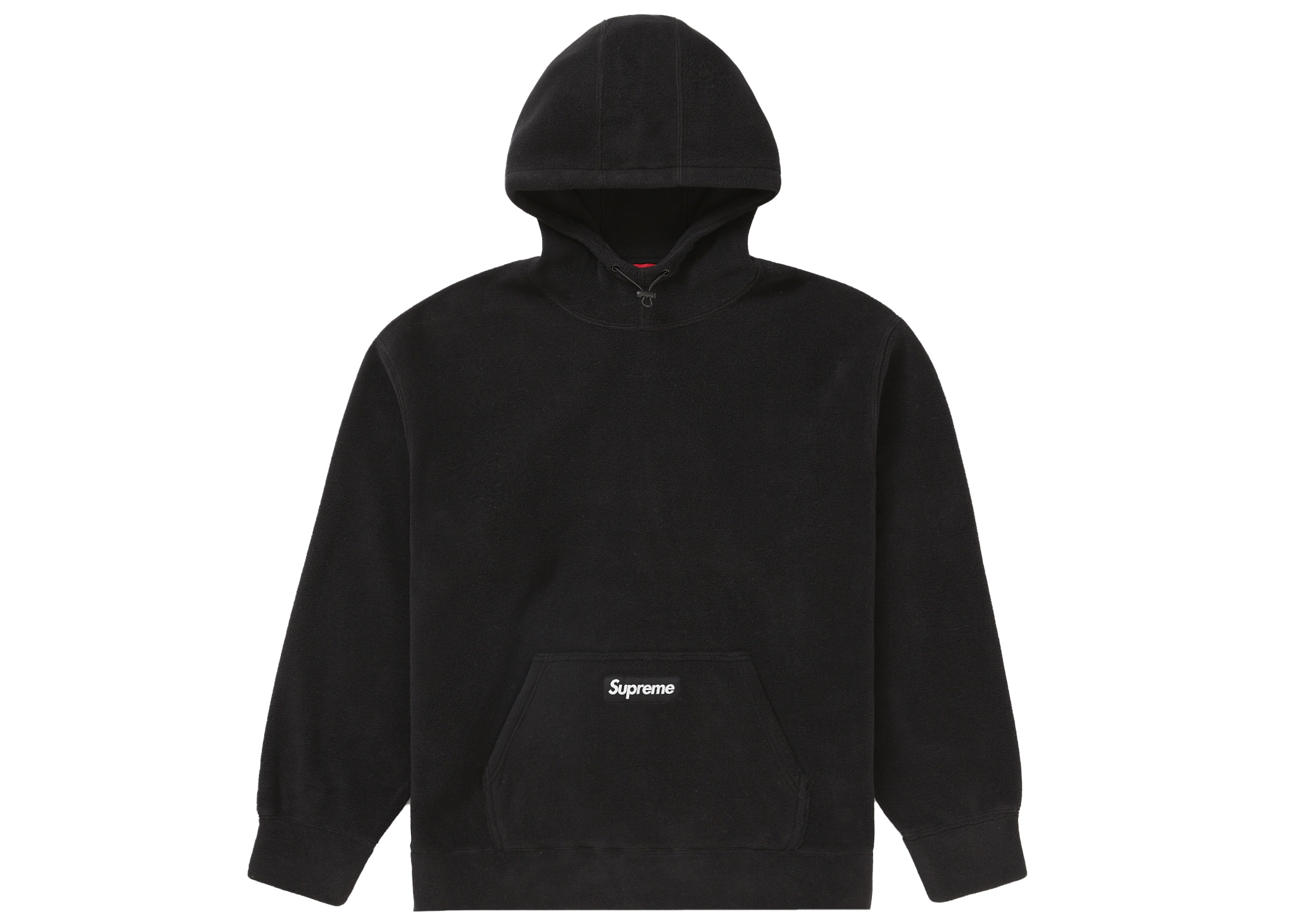 Supreme Polartec Hooded Sweatshirt (FW21) Black