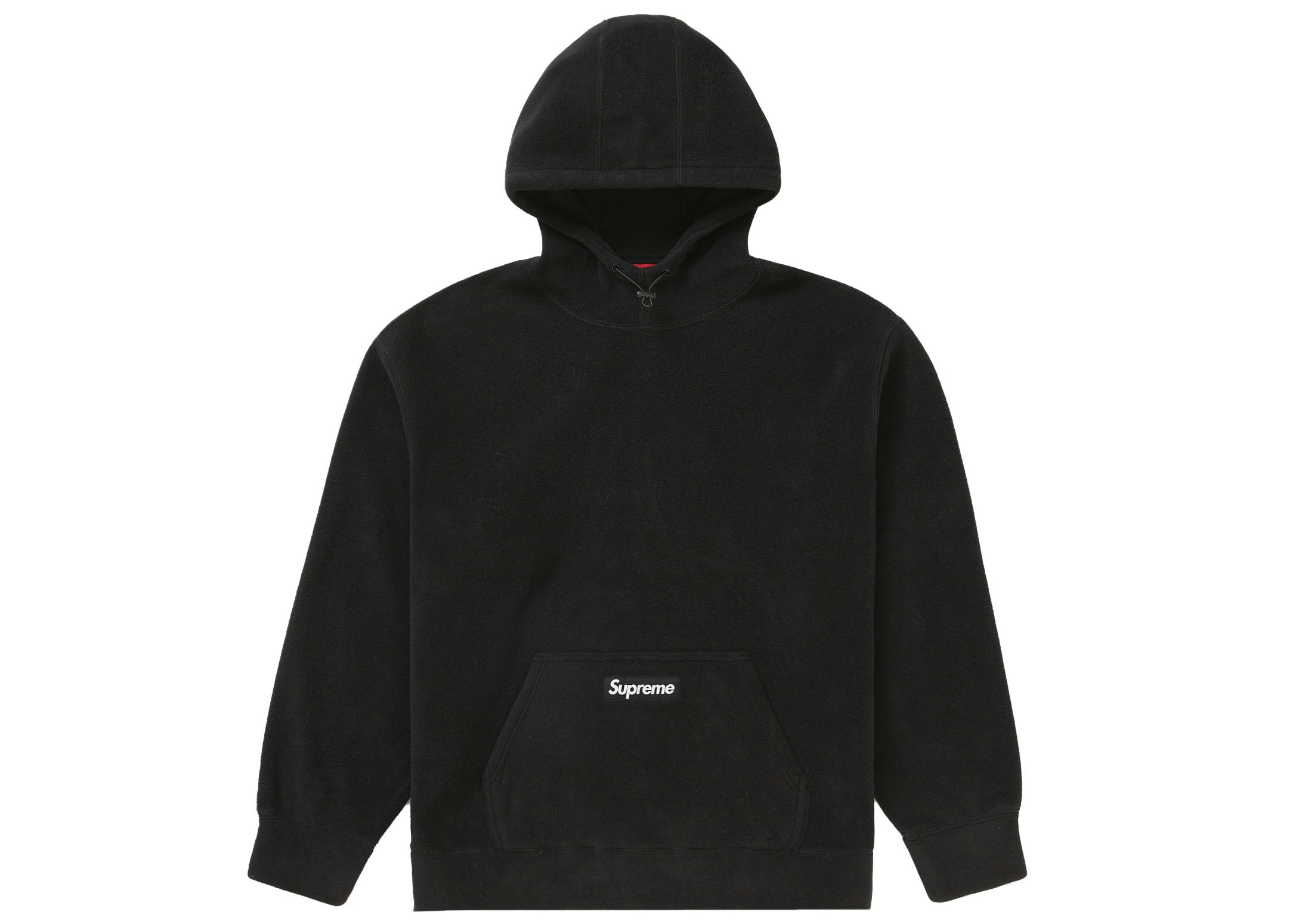 Supreme Polartec Hooded Sweatshirt (FW21) Black - FW21 - US