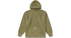 Supreme Polartec Hooded Sweatshirt (FW21) Light Olive