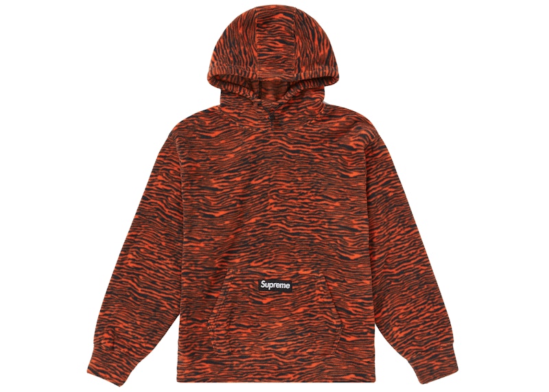 Tiger★トラ★虎★寅★Polartec® Hooded Sweatshirt