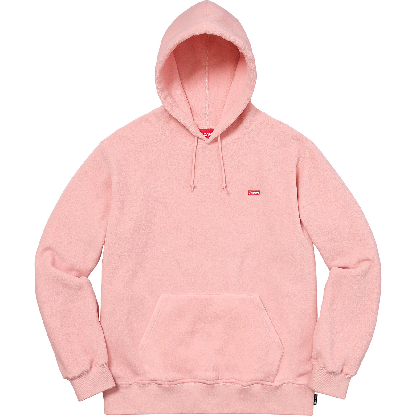 Supreme Polartec Hooded Sweatshirt Pink