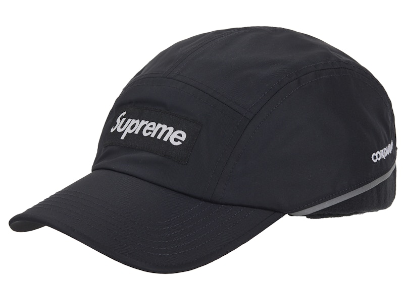 Supreme Polartec Lined Packable Earflap Camp Cap Black - FW25 - JP
