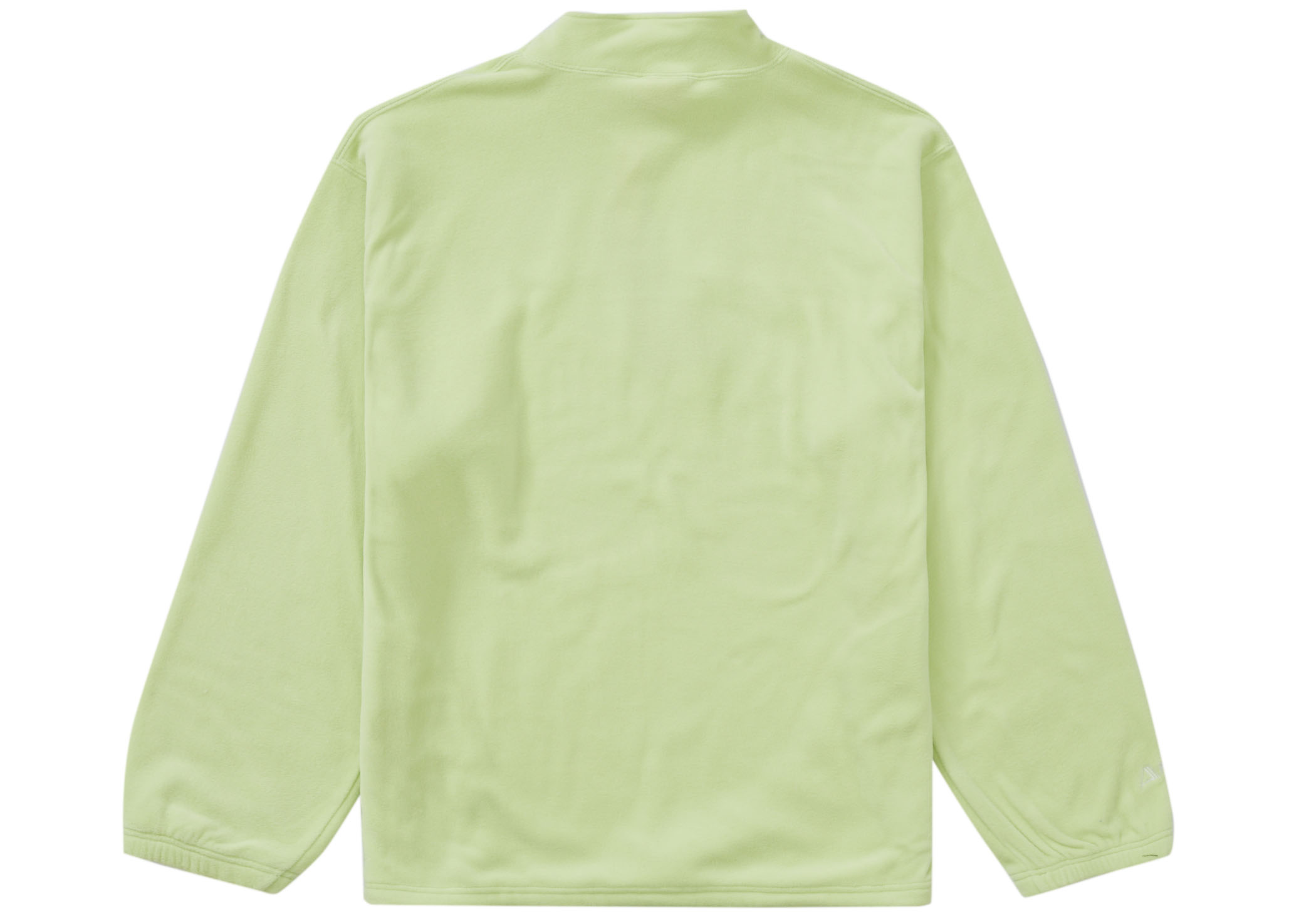 Supreme Polartec Mock Neck Pullover Lime