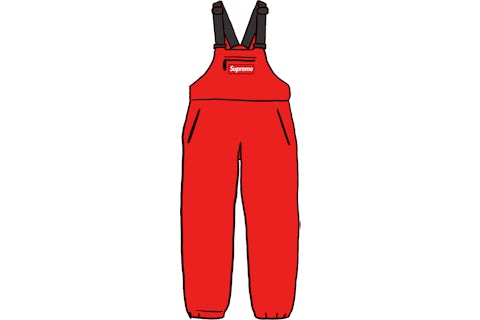 Supreme Polartec®︎ Overalls Mサイズ Supreme Polartec Overalls Red Men's - FW20 - US