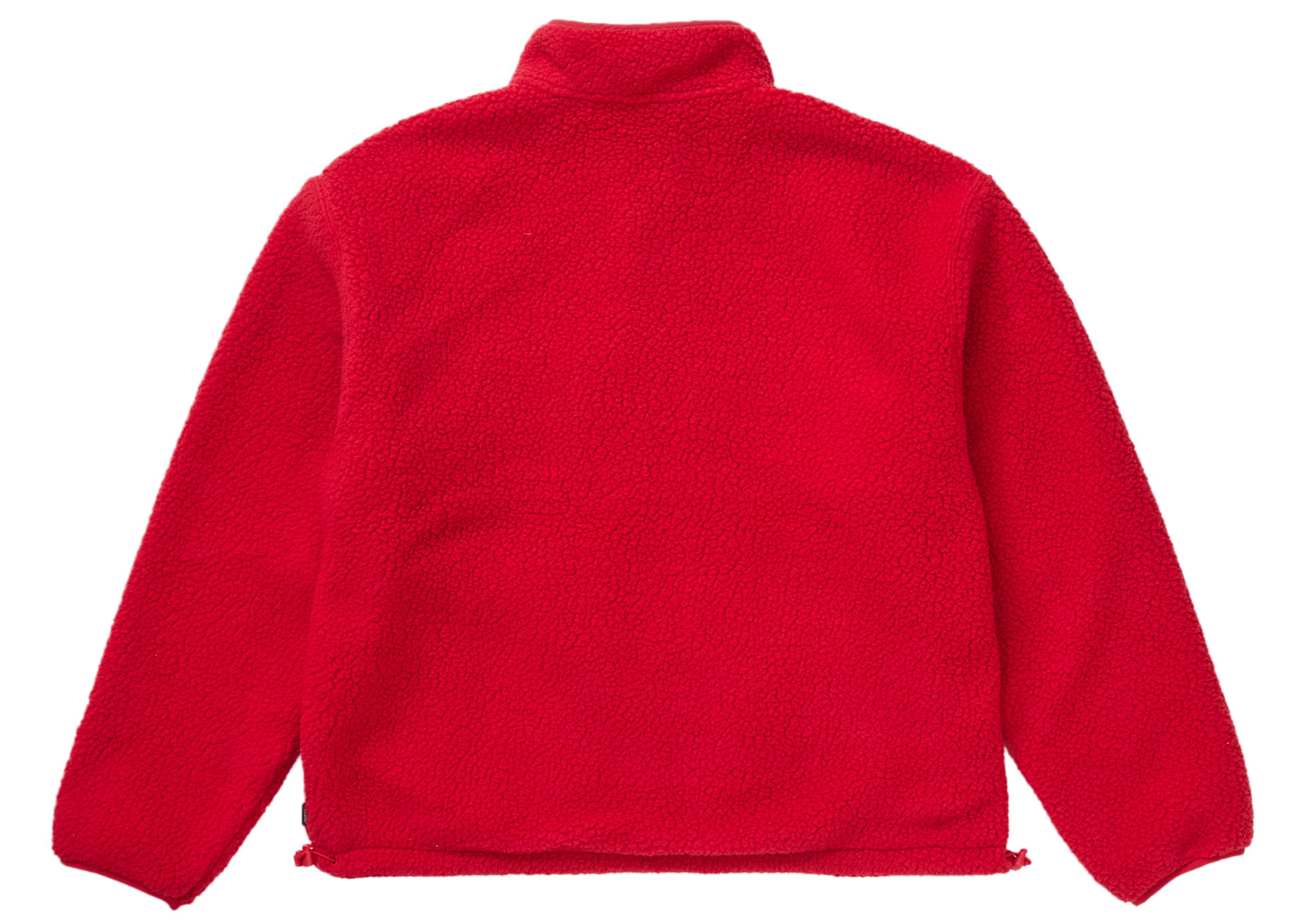Supreme Polartec Shearling Reversible Pullover Red