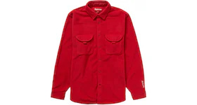 Supreme Polartec Shirt (FW23) Red