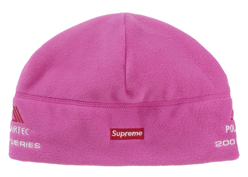 Supreme Polartec Sport Beanie (FW25) Pink - FW25 - US