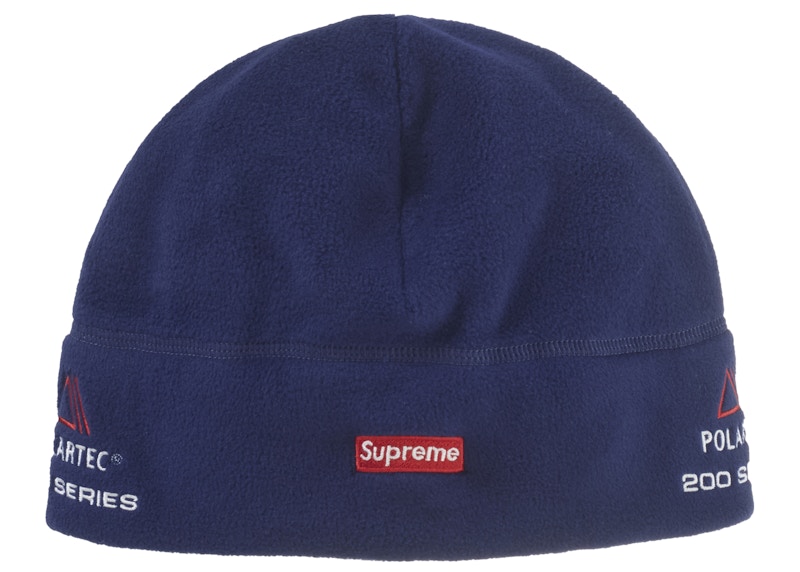 Supreme Polartec Sport Beanie Navy - FW24 - US