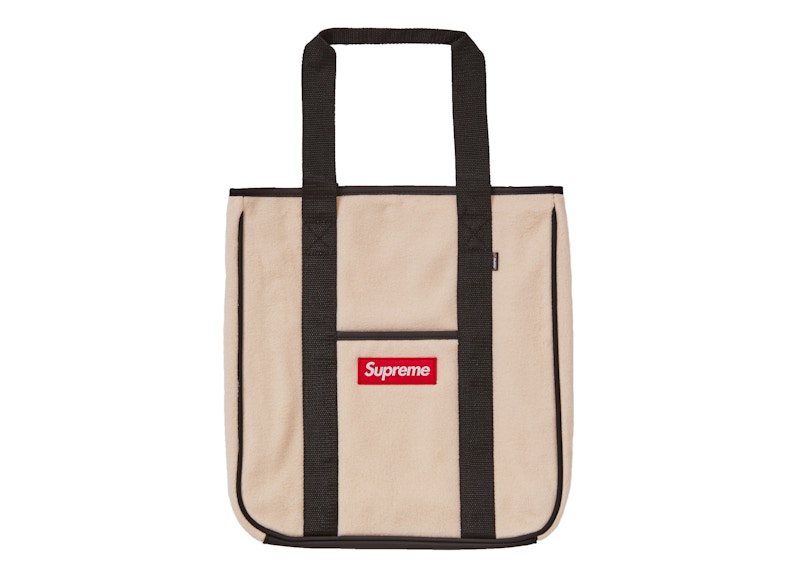 新品未使用付属品supreme  シュプリーム Polartec Tote トート ナチュラル