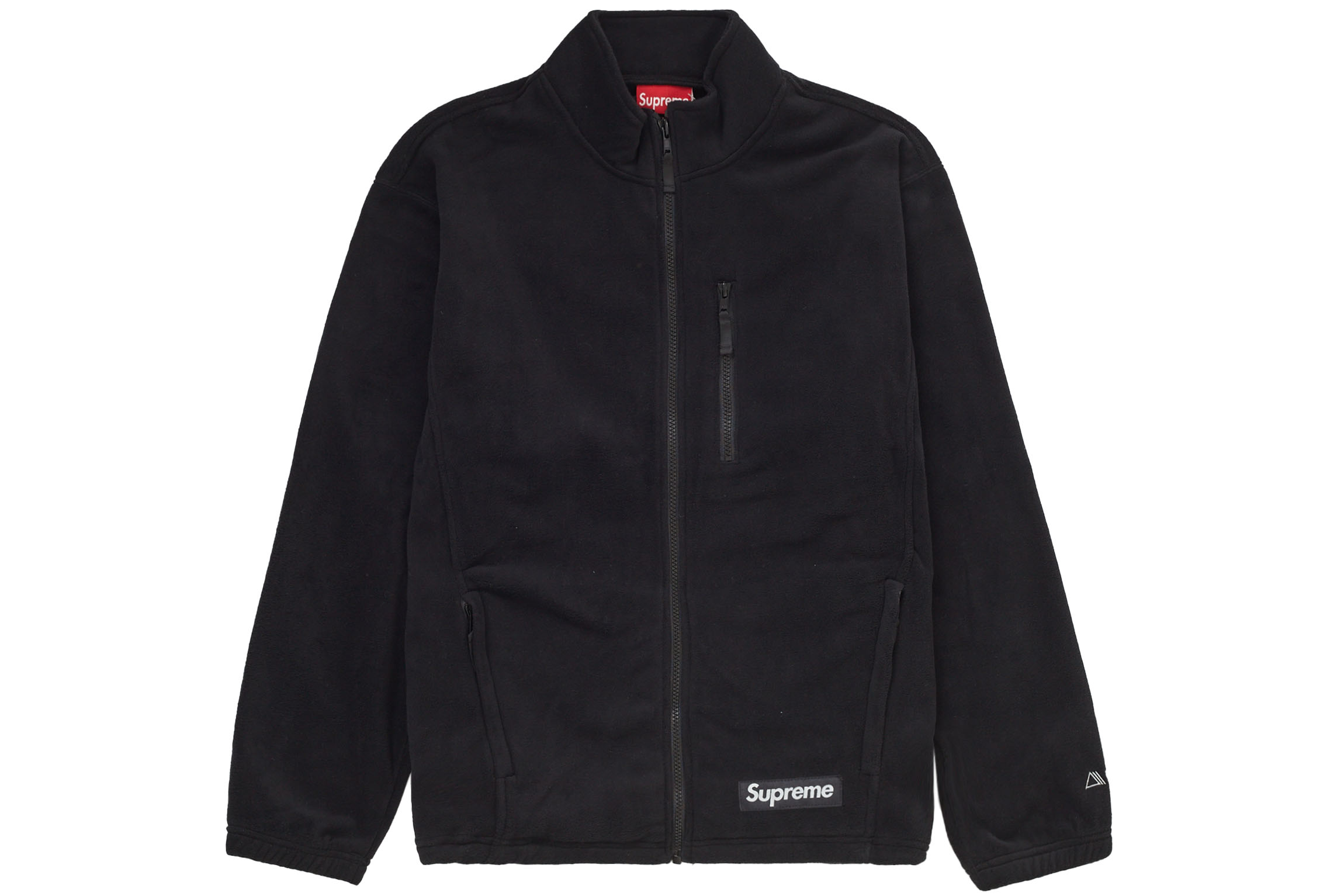 Supreme Polartec Zip Jacket Black - FW22 Men's - US