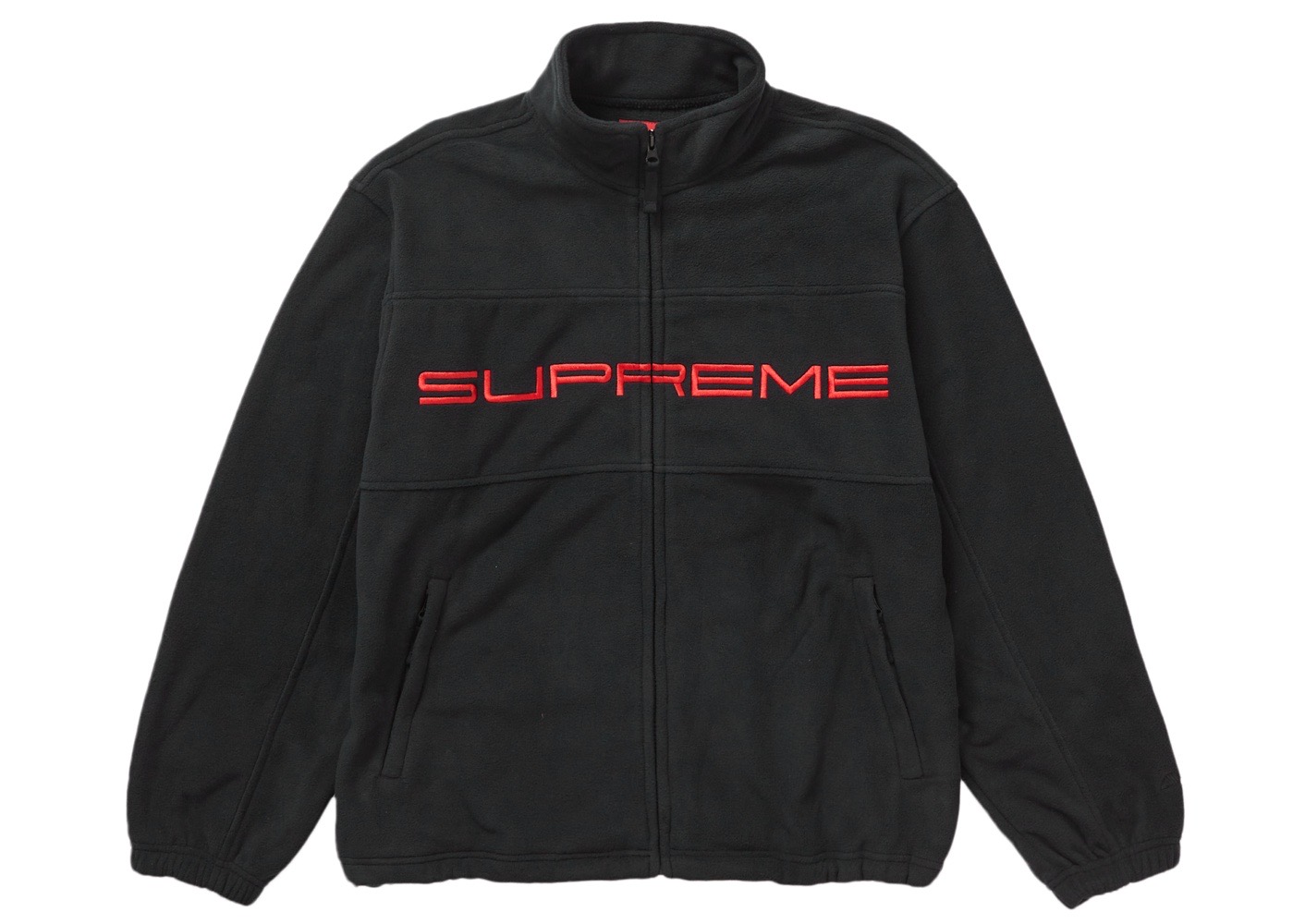 Supreme Polartec Zip Jacket (FW23) Black Men's - FW23 - GB