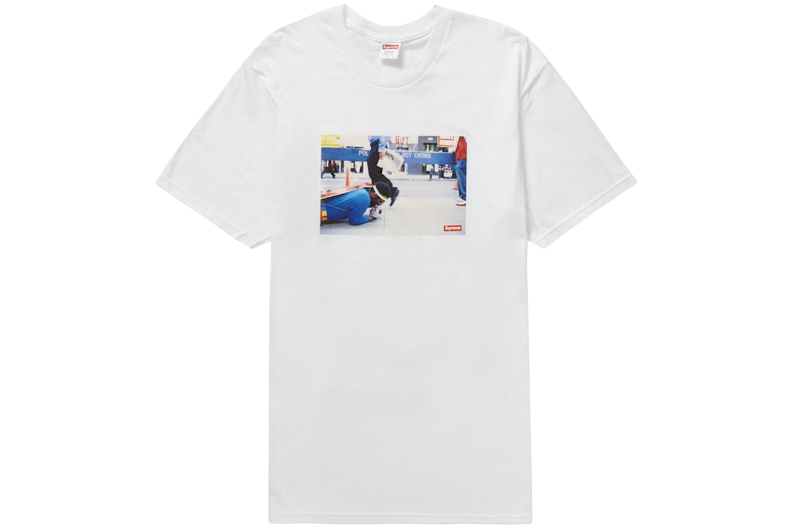 Pre-owned Supreme Pope.l Training Crawl Tee White
