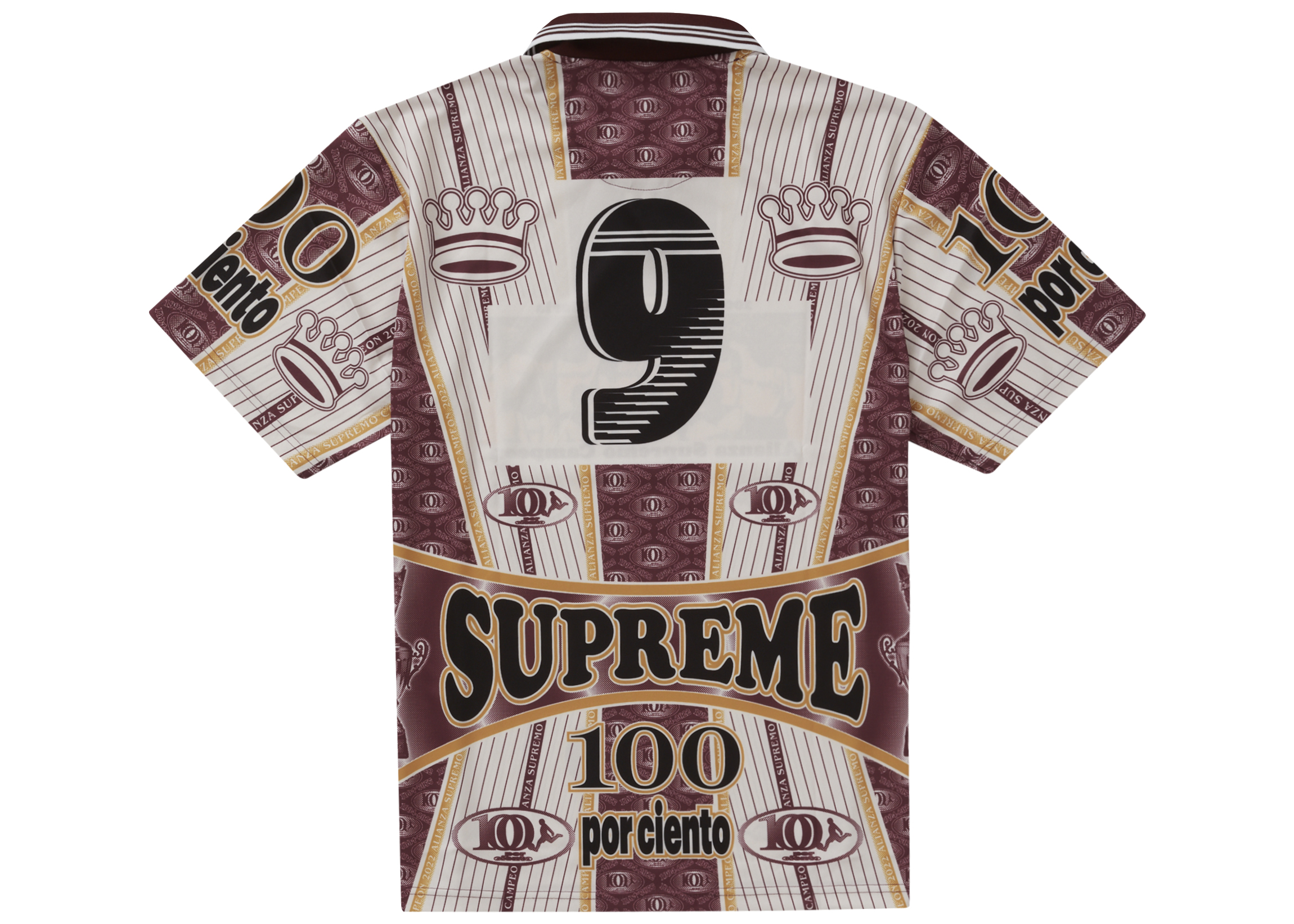 7,000円supreme por ciento soccer jersey