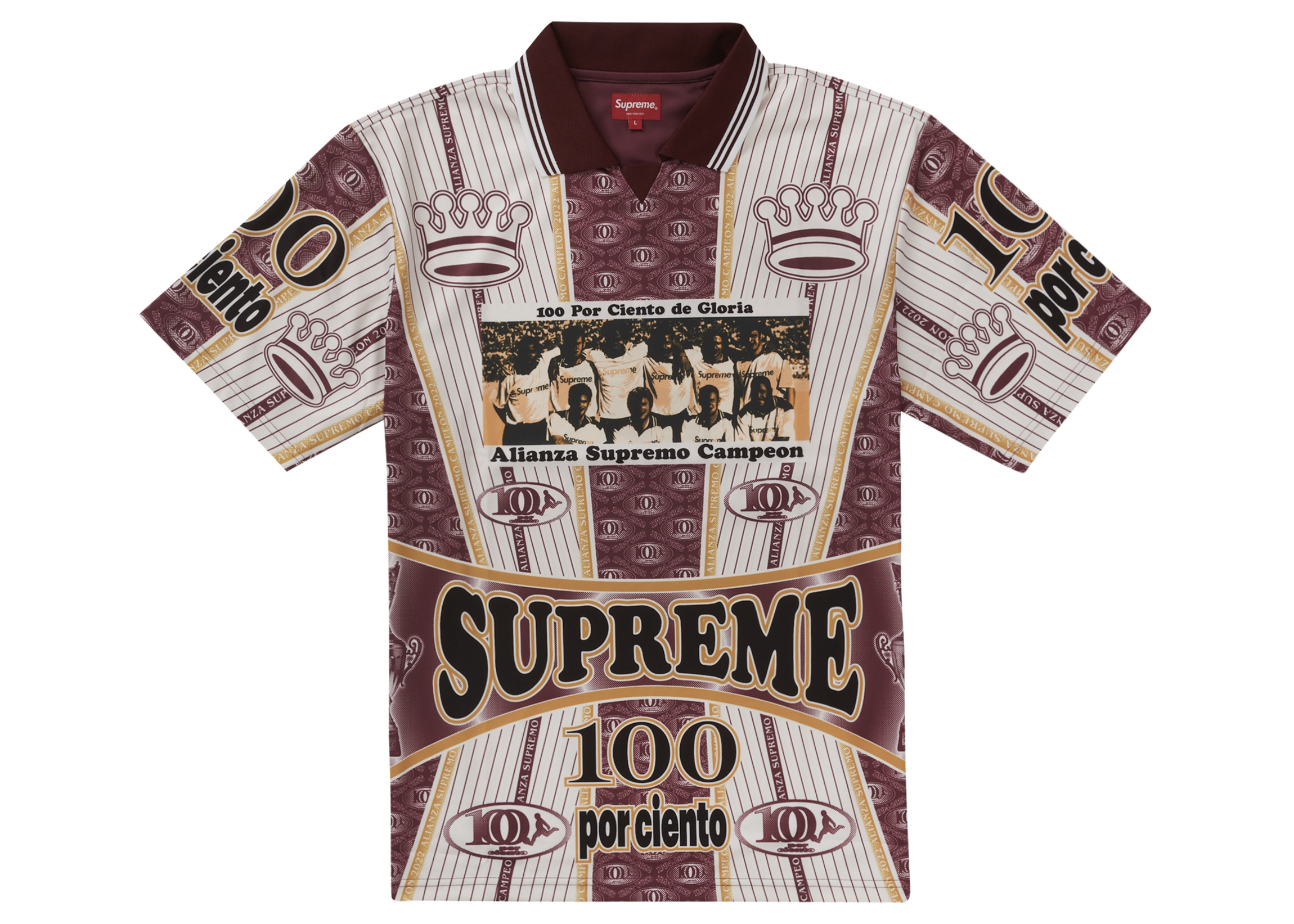 Supreme Premiere soccer jersey頑張って25000までですかね