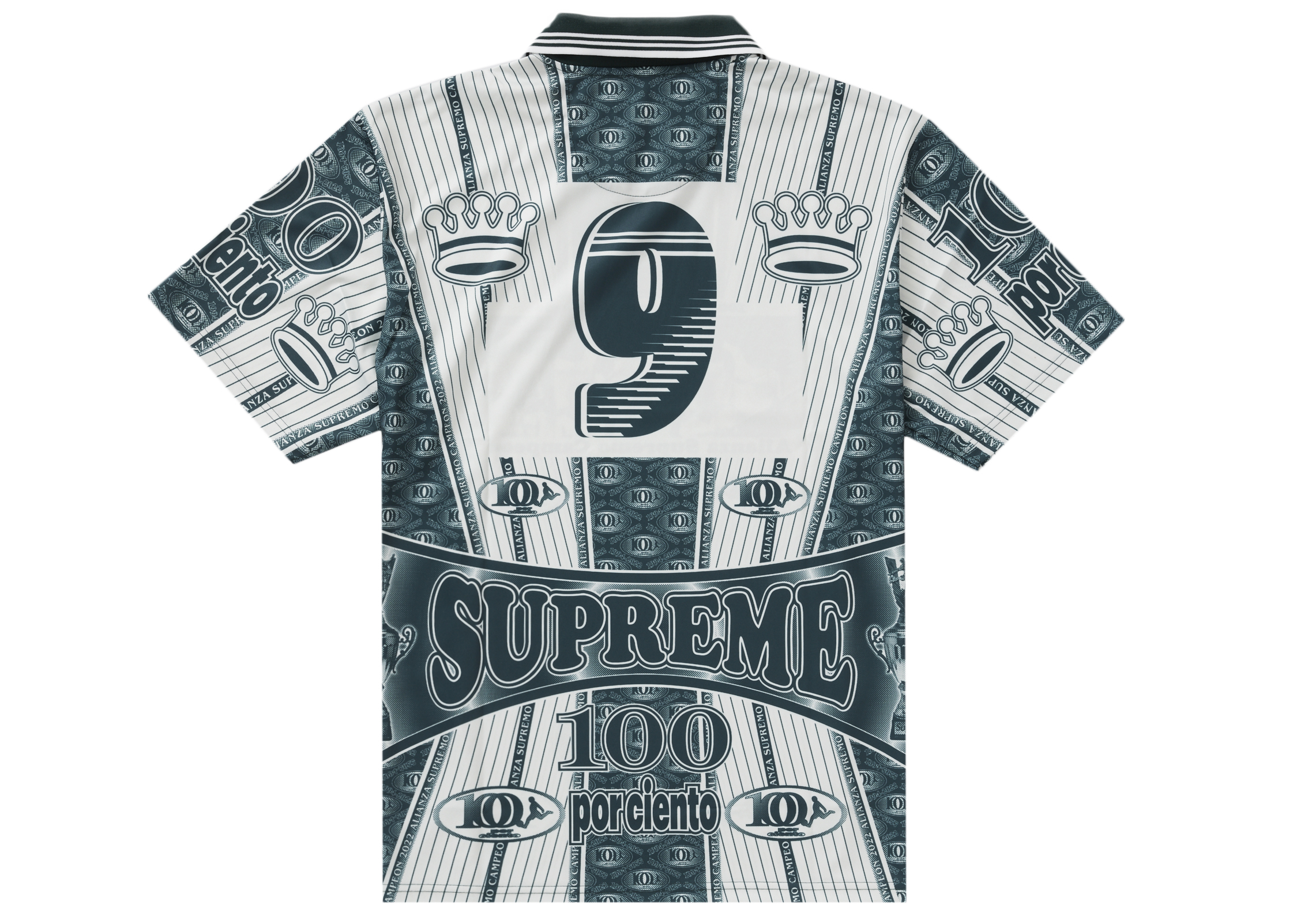 7,000円supreme por ciento soccer jersey