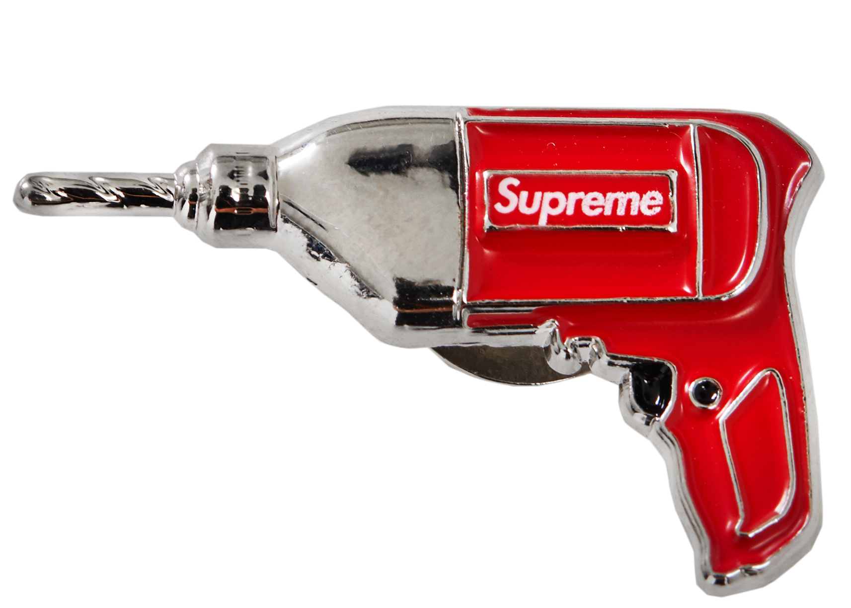 Supreme Power Drill Pin Red - SS19 - US